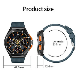 Acheter Yonis Montre Connectée IPS 1.46' Bluetooth Santé Sports