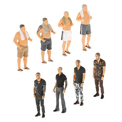 Figurines Miniatures 1/64 Action Modèle De Poupée De Personnage Style D'affichage 1