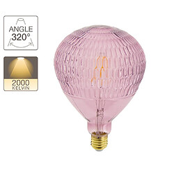 But Ampoule LED LED Xanlite - Ampoule LED déco Ballon Rose, culot E27, 4W cons., 300 lumens, lumière blanc chaud - RFDE300BLP