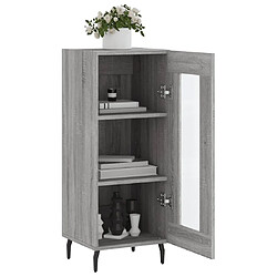 Acheter Maison Chic Buffet,Meuble de Rangement,commode pour salon,Cuisine Sonoma gris 34,5x34x90 cm Bois d'ingénierie -MN95212