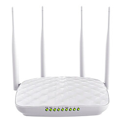 Wewoo Routeur blanc sans fil 2.4GHz 300Mbps WiFi avec 4 * 5dBi Antennes externes