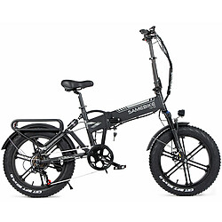 Acheter Vélo Électrique SAMEBIKE XWLX09 IT - Moteur 500W Batterie 48V10AH Autonomie 40KM Freins à Disque Mécaniques - Noir