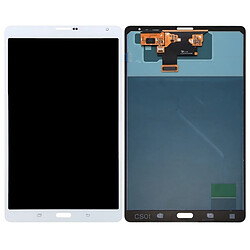 Wewoo Pour Samsung Galaxy Tab S blanc 8.4 LTE / T705 écran LCD + tactile Digitizer Assemblée pièce détachée