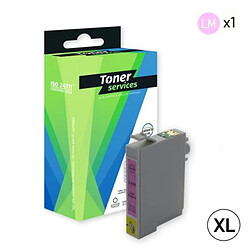 TONER SERVICES Compatible Epson Colibri Cartouche Magenta clair C13T08064010 (T0806) 