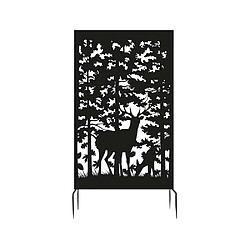 Esschert Garden Brise vue treillis en fer Motif cerf.