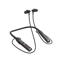 LUUCOZK Tour de couÉcouteurs sans fil Bluetooth 5.0 stéréo pour le sport - Noir