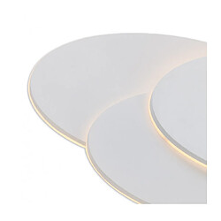 Luminaire Center Applique LED intégré Kiania Sable blanc pas cher