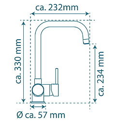 Avis EISL Mitigeur de cuisine FUTURA basse pression chrome