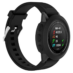 Wewoo Boîtier de montre Étui de protection en silicone Smart Watchhôte non inclus pour Garmin Fenix 5 noir 