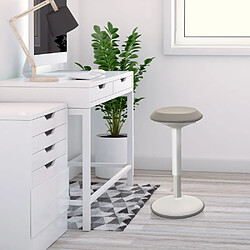 Avis Tabouret / Aide à la position debout BALANCE SIT III W Tissu blanc / gris hjh OFFICE