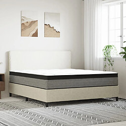 vidaXL Matelas à ressorts ensachés dureté moyenne 180x200 cm