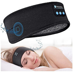 Universal Casque de sommeil bluetooth sport bandeau mince souple élastique musique sans fil confortable 