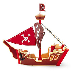 Djeco Bateau pirate Arty Toys Les pirates : Ze Pirat Boat