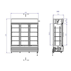 Grande Armoire à Boisson 1065 L - Combisteel