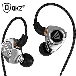 GUPBOO QKZ SK10 casque filaire utilisation quotidienne casque intra-auriculaire Hi-Fi basse avec micro casque de jeu 