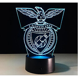 Universal Benfica usb 3d anime ambiance lumineuse lampe de table led