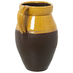 Vase Alexandra House Living Jaune Céramique 21 x 29 x 21 cm pas cher