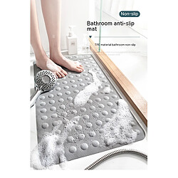 Avis LUUCOZK Tapis de bain antidérapants absorbants à séchage rapide pour salle de bain - Gris-40x70cm