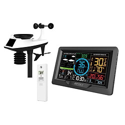 Optex STATION METEO PRO COULEUR WIFI ANEMOMETRE/PLUVIOMETRE EXTERIEURE + Souris porsche sans fil