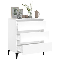 Acheter Maison Chic Buffet,Meuble de Rangement,commode pour salon,Cuisine Blanc 60x35x70 cm Bois d'ingénierie -MN71306