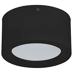 HOROZ ELECTRIC Plafonnier LED rond noir 10W 4200K