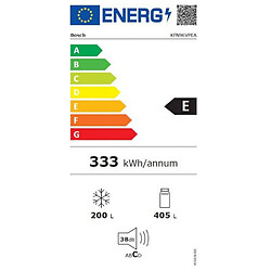 Réfrigérateur américain 91cm 605l no frost - kfn96vpea - BOSCH