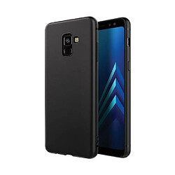 MW Coque pour Galaxy A8 2018 TPU POLYGAB Noir