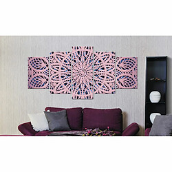 Paris Prix Tableau Imprimé Pink Exoticism 100 x 200 cm