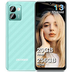 NC Telephone portable DOOGEE N50PRO Smartphone,20+256Go,Octa Core -6.52" HD+ Android 13.0 4200mAh 50+2MP déblocage du visage - Vert 