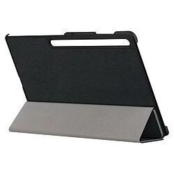 Avizar Housse pour Samsung Galaxy Tab S9 Ultra Support Mise en veille Smart Cover Noir