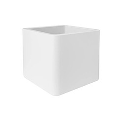 ELHO Pot de fleurs Pure Soft Brick 50 x H.50 cm - Blanc 