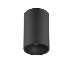 NOVA LUCE Plafonnier NIDO Sable Noir GU10 10 W H14