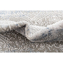 Acheter Hadorn Tapis 125x125 gris bleu Davos Charme