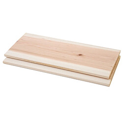 ARTISS DESIGN Set de planches bois de cèdre - Artiss 