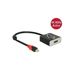 Adaptateur Mini DisplayPort vers HDMI DELOCK 62735 20 cm Noir