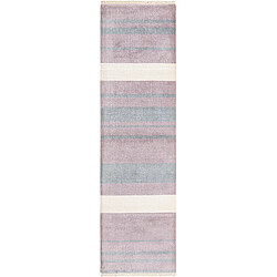 Vidal Tapis de couloir en laine 297x81 rose Darya