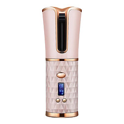 Fer à Friser Rechargeable Sans Fil Automatique Rose