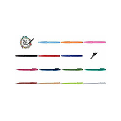 PentelArts Stylo feutre Brush Sign Pen, rose () 