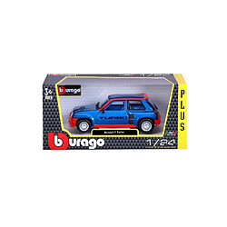 BBURAGO Voiture Renault R5 Turbo 1 1/24eme - Bleu