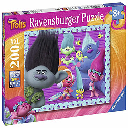 Ravensburger - 128396 - Puzzle Trolls - Princesse Poppy Et Ses Amis 200 Pièces