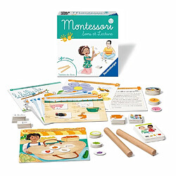 MONTESSORI - Sons et lecture - Coffret sensoriel - Apprentissage des sons et de la lecture - Ravensburger - Des 5 ans