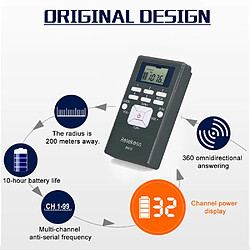 Acheter Universal Récepteur radio FM radio stéréo portable DSP mini-récepteur d'horloge numérique pour l'église, la conférence, le musée, le guide de visite | radio DSP | radio stéréo FM radio stéréo