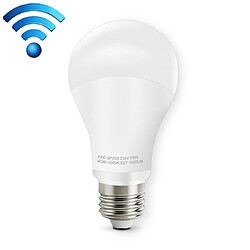 Wewoo Ampoule LED connectée E27 - intelligente WiFi à changement de couleur 10 W, 14 DEL 3000K + RGB 1050 LM Fonctionne avec Alexa et Google Home, CA 230V