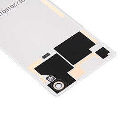 Wewoo Coque arrière blanc pour Sony Xperia X Arrière Cache Batterie pièce détachée pas cher