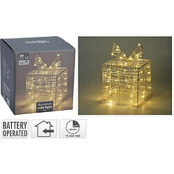 Alpexe GIFT BOX | ACRYLIC | 15 CM | 30 LED | WARM WHITE