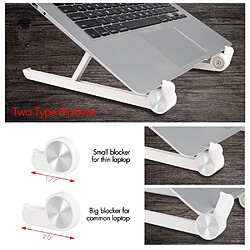 Avis Support Pour Ordinateur Portable À Angle Réglable Et Pliable Pour Bureau