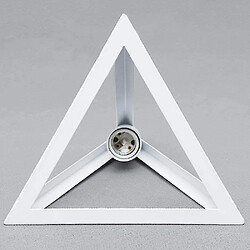 Avis Universal Lampe style minimaliste triangle pendentif rétro plafond lampe E27 base métal art déco abat-jour industrie