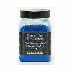 Raphael Pigment pour création de peinture - pot 85 g - Bleu outremer foncé