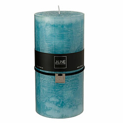 Paris Prix Bougie Cylindrique Déco Junina 20cm Bleu Azur