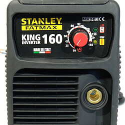 Avis Poste à souder inverter STANLEY FATMAX KING 160 PRO 100% Duty cycle MMA Electrodes Acier Inox Fonte Basiques 1.6 à 4 mm